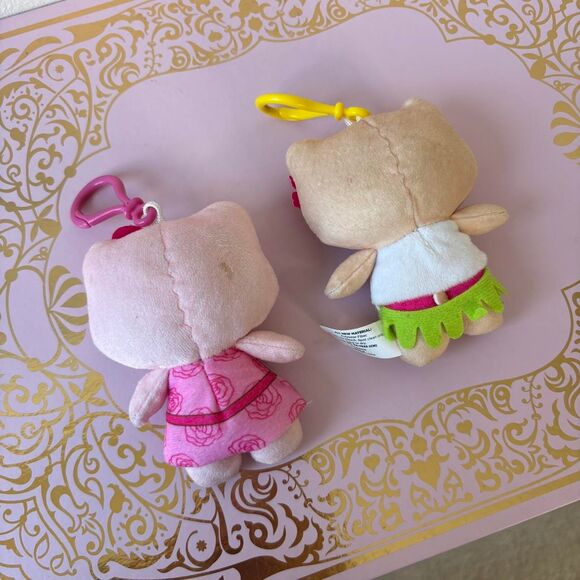 Hello Kitty Keychain Bundle Lot 2 Sanrio Charm Bag Purse Accessories - Picture 3 of 5